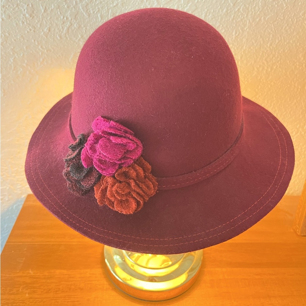 Maroon ADORA Hat